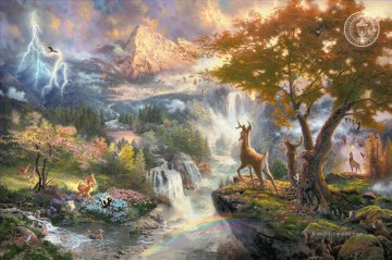 isenheim altarpiece first view Ölbilder verkaufen - Bambis First Year TK Disney